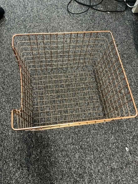 Photo of free Rose Gold decorative basket (Euston WC1H) #2