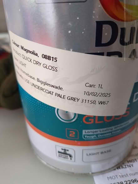 Photo of free Tin of gloss (MK42) #1