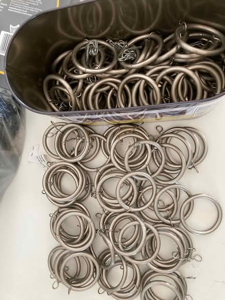 Photo of free Approx 100 curtain rings (Stannington NE61) #1