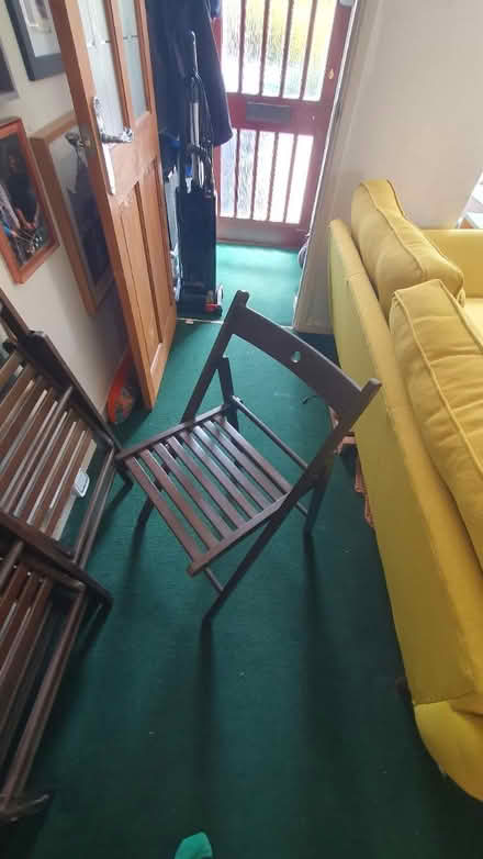 Photo of free 6x ikea foling chairs (Great Shelford) #1