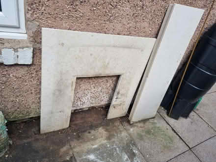 Photo of free Fire backing and hearth (Bignall End ST7) #1