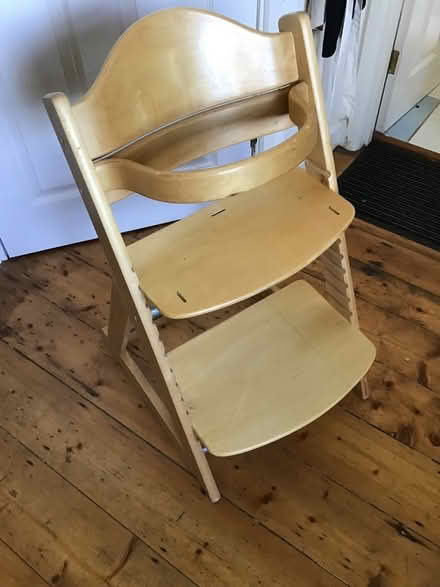 Photo of free Wooden high chair, grows with the child (Malvern Wells WR14) #2