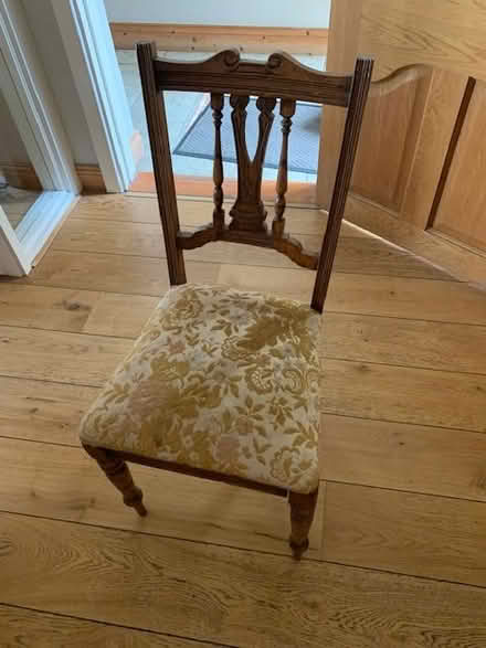 Photo of free 2 comfortable dining/bedroom chairs (South County Dublin) #1