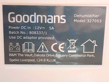 Photo of free Mini dehumidifier (Fairfield LA1) #4