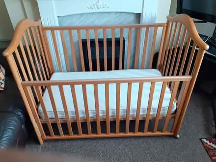 Photo of free Wooden baby Cot (Sherwood NG5) #2
