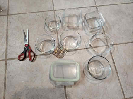Photo of free Glass containers, no lids (McHenry & Pelandale) #1