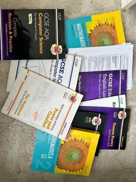 Photo of free GCSE revision books (North Pole Road W10) #1