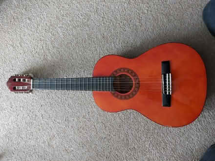 Photo of free 3/4 guitar (red case) (Tilehurst, Reading) #2