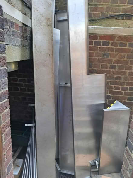 Photo of free Stainless steel shelves (Nw1 Camden) #1
