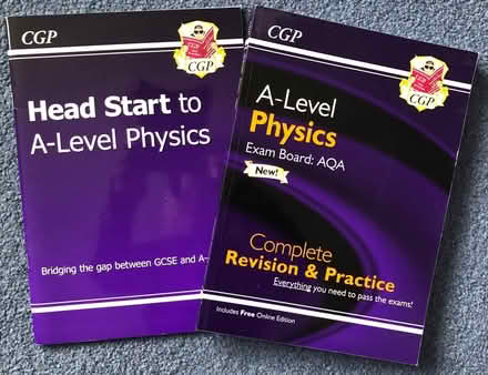 Photo of free A-level physics revision books (St Ives PE27) #1