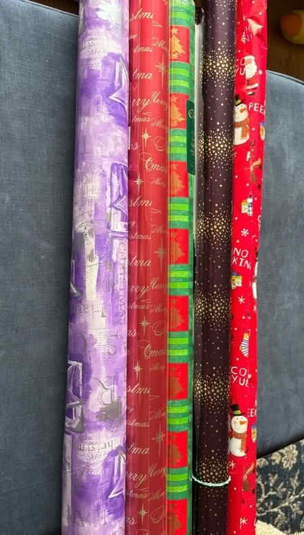 Photo of free Christmas wrapping paper (Saltford) #1