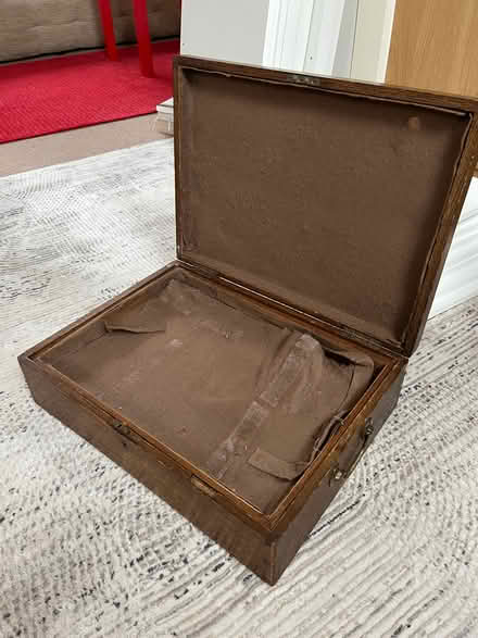 Photo of free Old wooden box (Harlow Fields DE22) #3