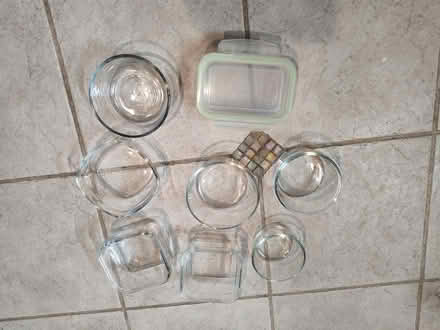Photo of free Glass containers, no lids (McHenry & Pelandale) #2