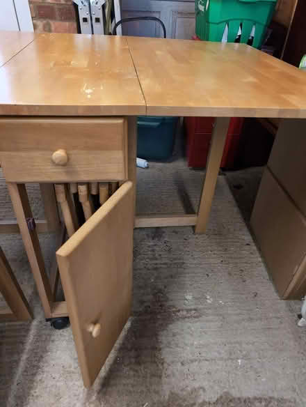 Photo of free Folding table and chairs (Welwyn Garden City) #4