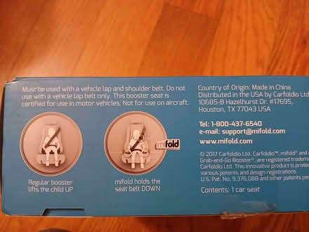 Photo of free Car seatbelt adaptor for child (Mountain View near downtown) #4