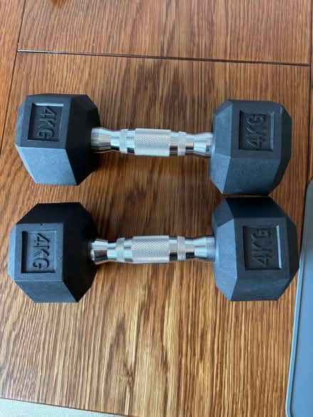 Photo of free 4kg dumbbells (Norton Lees S8) #1