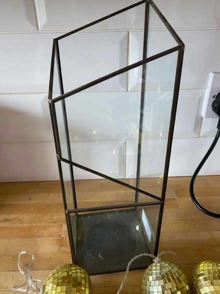 Photo of free Gold lights and glass container (Littleport, CB6 1) #2