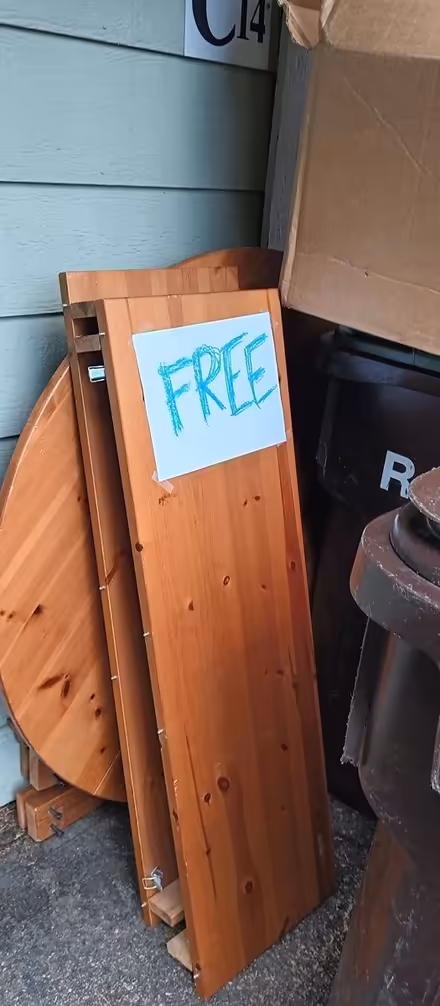 Photo of free Wood table (Fort Collins) #1