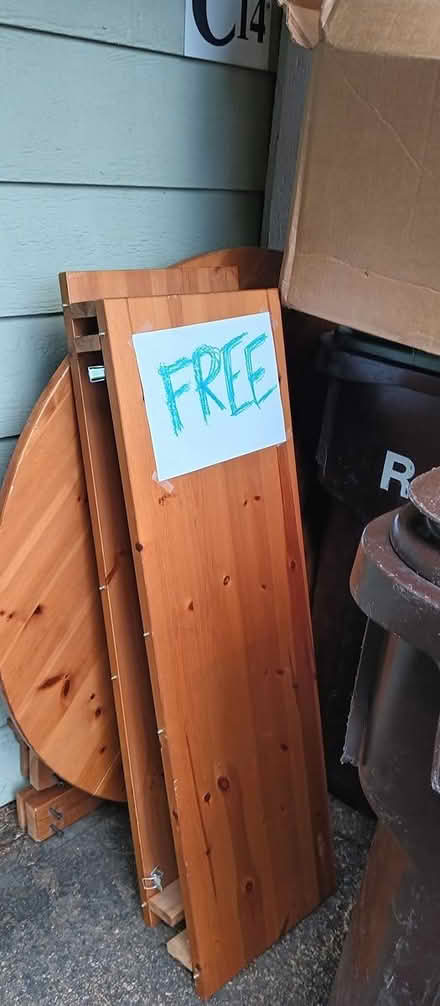 Photo of free Wood table (Fort Collins) #1