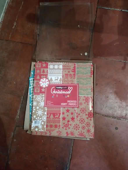 Photo of free Hobbycraft Christmas Craft paper (Charlton Kings GL52) #1