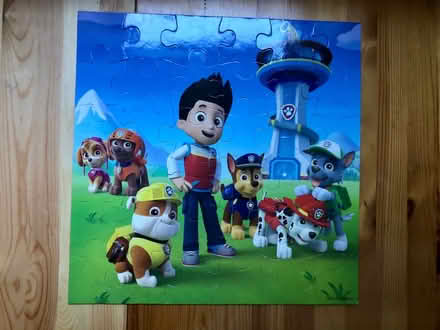 Photo of free Paw Patrol jigsaw and activity set in tin (Latchford WA4) #2