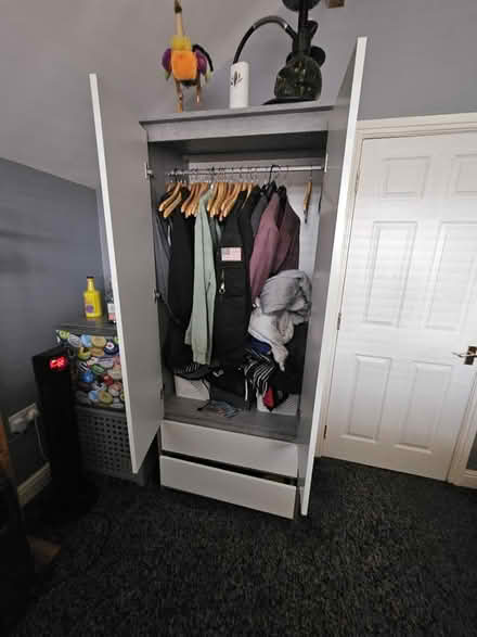 Photo of free jysk billund double wardrobe (Altofts WF6) #4