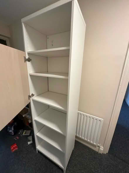 Photo of free Wooden shelving unit (Leytonstone) #2
