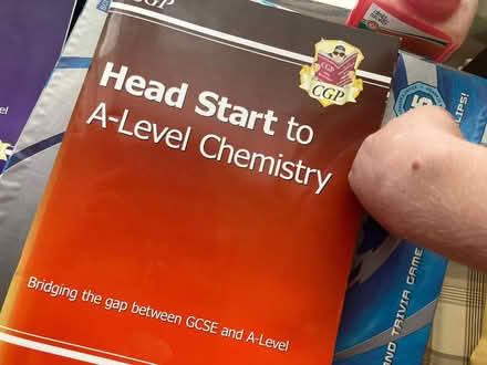 Photo of free Head-start to A-Level Chemistry CGP Book (Spondon DE21) #1