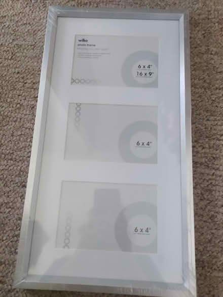 Photo of free Silver coloured frame for 3 photos (Walkley, S6) #1