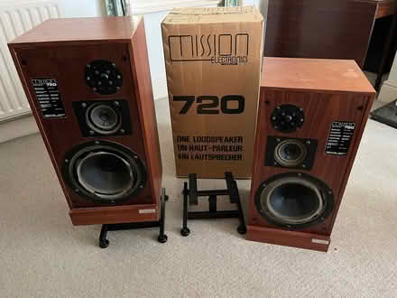 Photo of free Pair Mission speakers (Leighton Buzzard LU7) #1