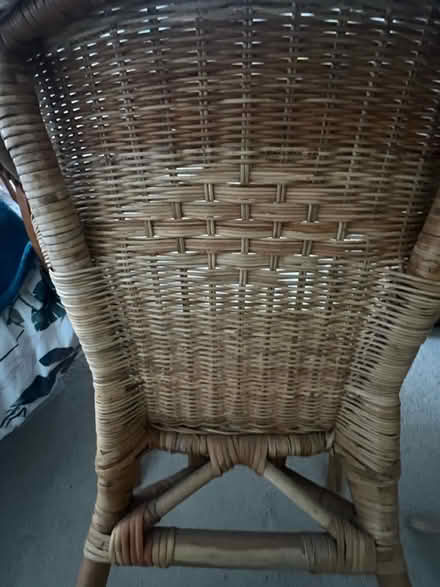 Photo of free Wicker chair (SW11) #2