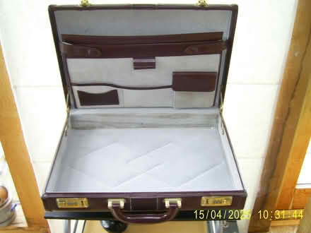 Photo of free Briefcase, leather imitation, (Great Asby CA16) #2
