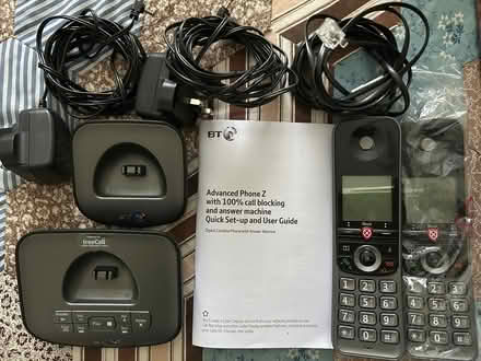 Photo of free Landline answerphone with two handsets (Windermere LA23) #1