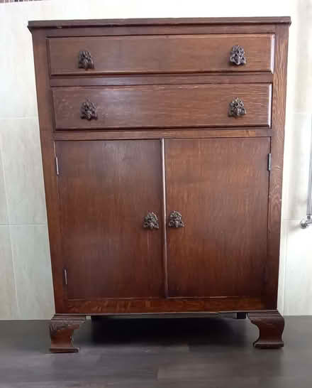 Photo of free Dark wood cabinet / drawers (Silverhill TN37) #4