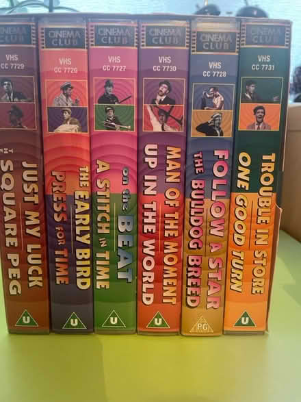 Photo of free Norman Wisdom video boxset (Ingatestone CM4) #1