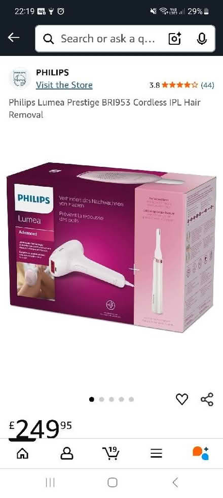 Photo of Philips Lumea or something similar (Windygates KY8) #1