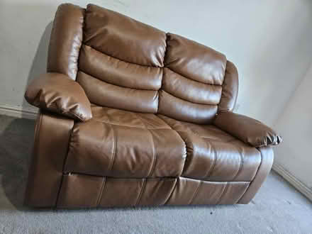 Photo of free 2 seaters recliner (Greendykes) #1