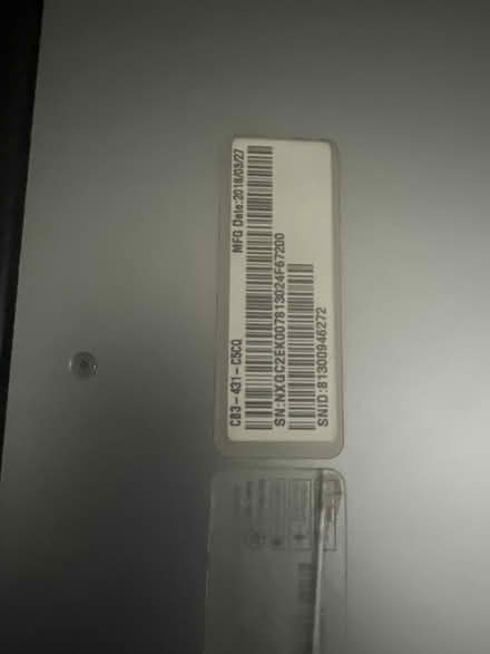 Photo of free Old chrome book (CR8) #3