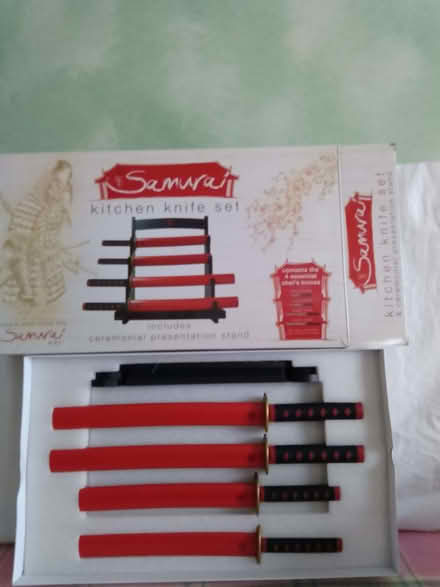Photo of free Samurai Kitchen Knife Set (South Norwood SE25) #1