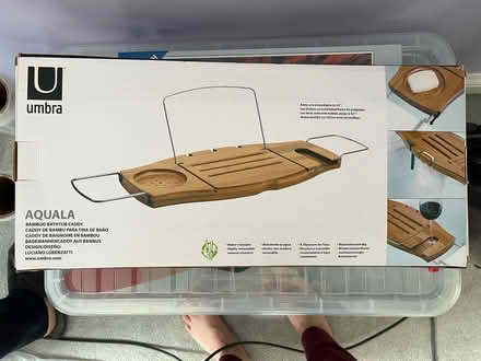 Photo of free Bamboo Bathtub Caddy (Kelvedon CO5) #1