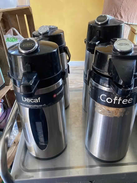 Photo of free 4 hot water Flasks (Waterlooville) #2