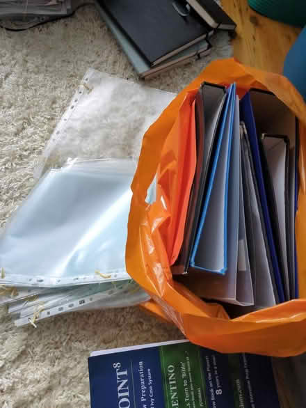 Photo of free Folders and plastic pouches (Tooting) #1