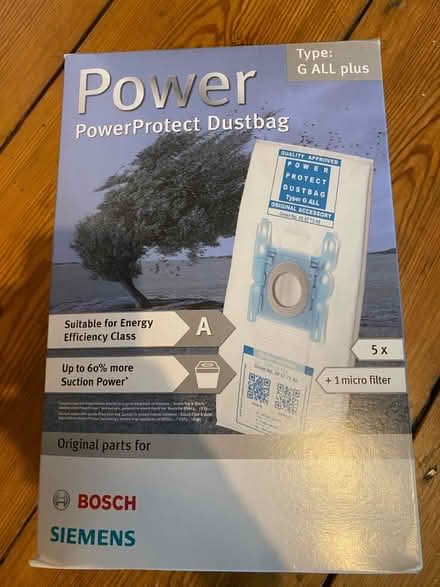 Photo of free 4 x new Bosch vacuum bags (SW2 - Brixton) #1
