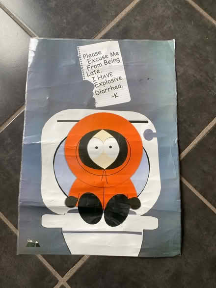 Photo of free Classic South Park poster (Far cotton, NN4) #1