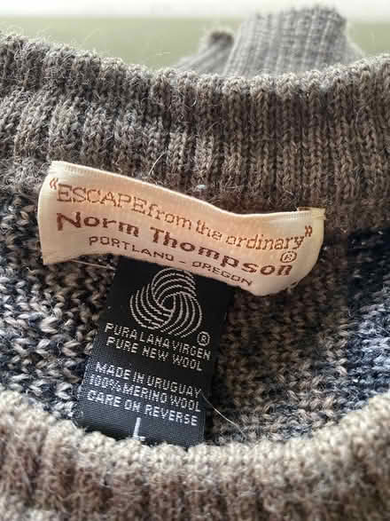 Photo of free 2 men’s sweaters, large (Bascom/Union Campbell) #2
