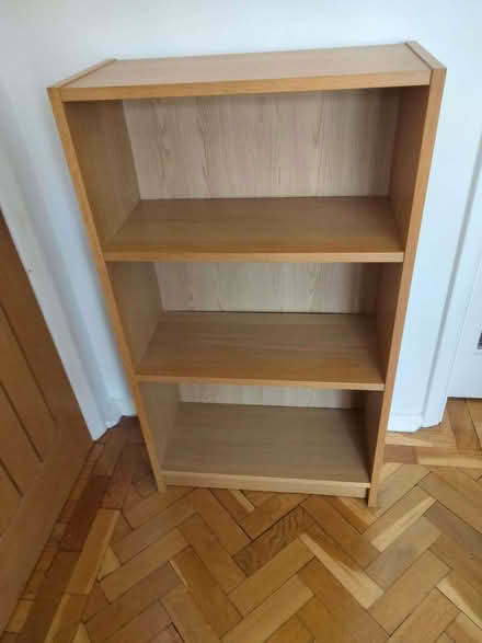 Photo of free IKEA Billy Bookcase, oak finish (Buckhurst Hill IG9) #1