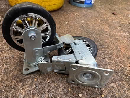 Photo of free Workbench wheels (Compton Martin BS40) #1