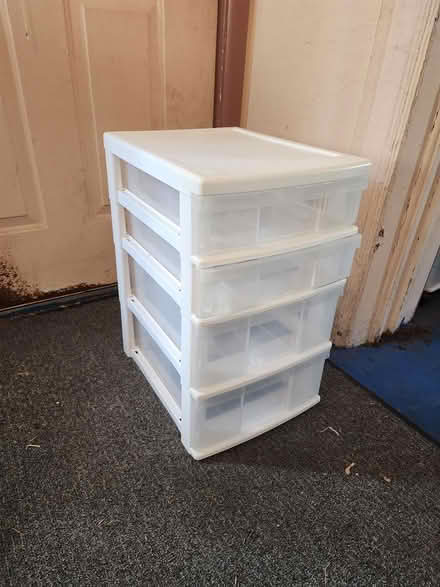 Photo of free Plastic 4 drawer container (Central District/Madrona) #1