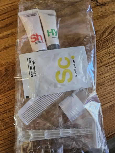 Photo of free Hygiene travel items (Fair Oaks and Wolfe) #1