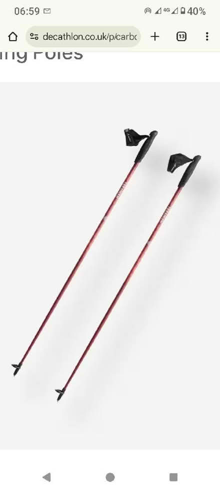 Photo of nordic walking poles (Coleham SY3) #2